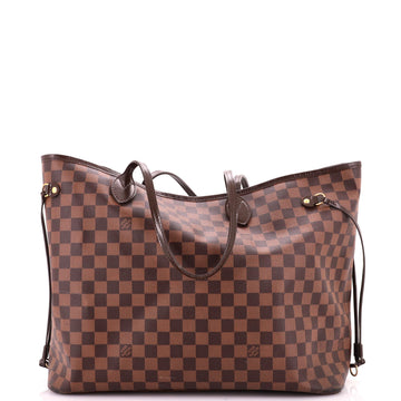 Louis Vuitton Neverfull Nm Tote Damier