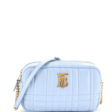 Burberry Lola Camera Bag Quilted Leather