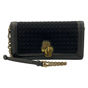 Bottega Veneta Olympia Black Chemical