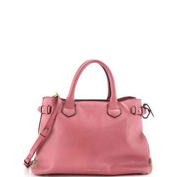 Burberry Banner Tote Leather And House