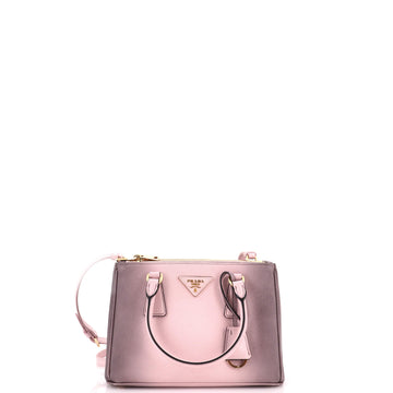 Prada Galleria Double Zip Tote Ombre