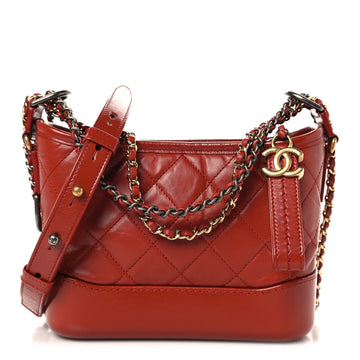 Chanel Aged Calfskin Quilted Small