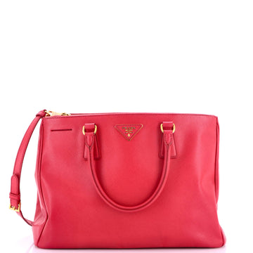 Prada Double Zip Lux Tote Saffiano
