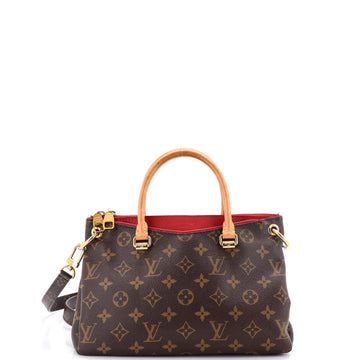 Louis Vuitton Pallas Tote Canvas With