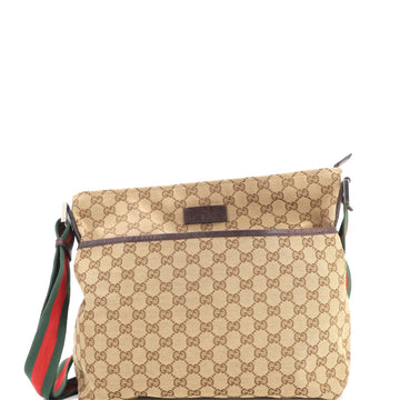 Gucci Front Pocket Web Messenger Gg