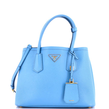 Prada Cuir Double Tote Saffiano Leather