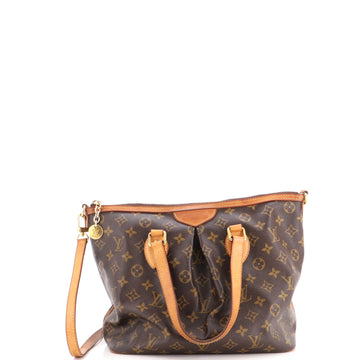 Louis Vuitton Palermo Handbag Canvas Pm