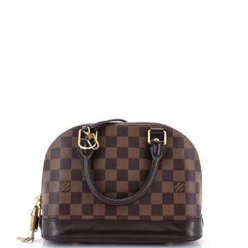 Louis Vuitton Alma Handbag Damier Bb