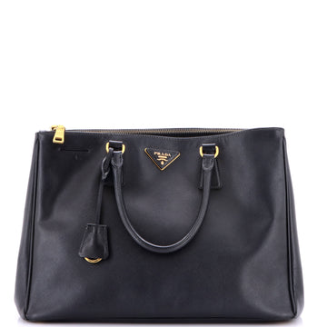 Prada Double Zip Lux Tote Saffiano