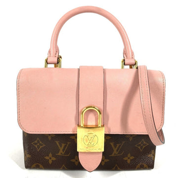 Louis Vuitton Locky Handbag Canvas With