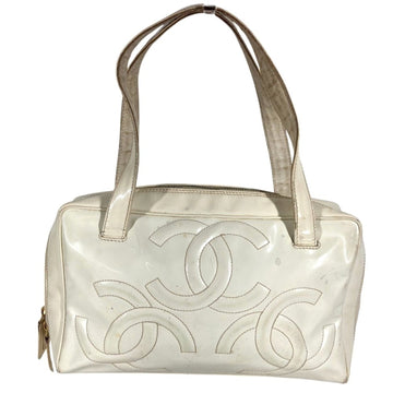 Chanel Triple Cc Bowler Leather Medium