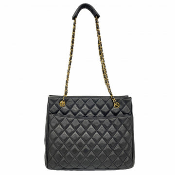 Chanel Vintage Shopping Tote Quilted