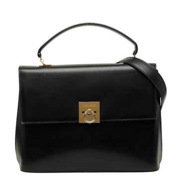 Celine Vintage Logo Top Handle Bag