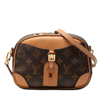 Louis Vuitton Deauville Handbag Canvas