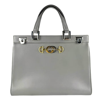 Gucci Zumi Top Handle Bag Leather Medium