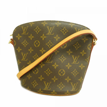 Louis Vuitton Drouot Handbag Canvas
