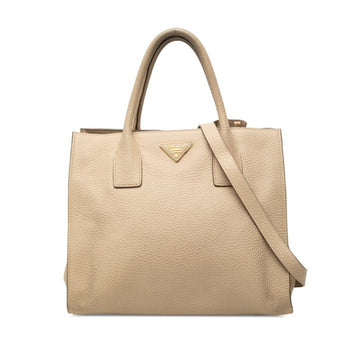 Prada Convertible Shopping Tote Vitello