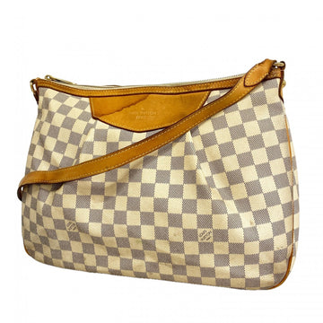 Louis Vuitton Siracusa Handbag Damier Mm