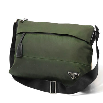 Prada Front Pocket Messenger Bag Tessuto
