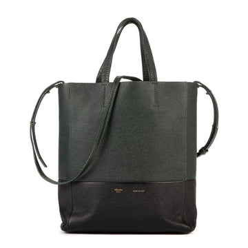 Celine Vertical Bi-Cabas Tote Grained
