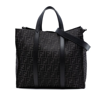 Fendi Convertible Open Tote Zucca
