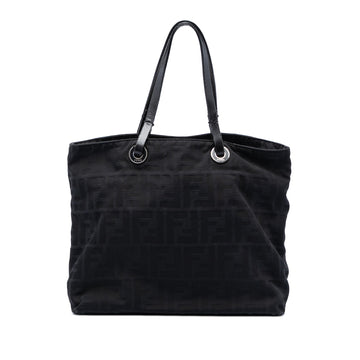 Fendi Shopping Tote Zucca Coated Canvas