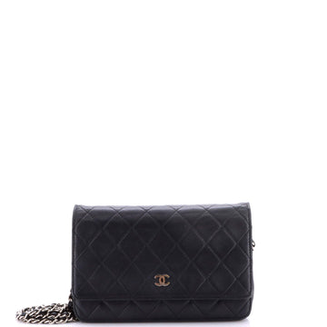 Chanel Wallet On Chain Quilted Lambskin