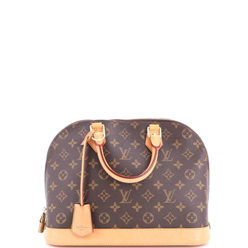 Louis Vuitton Alma Handbag Canvas Pm