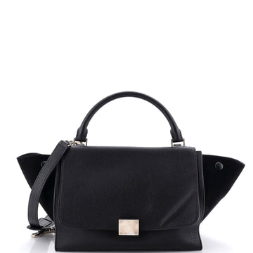 Celine Tricolor Trapeze Bag Leather