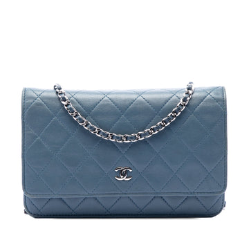 Chanel Wallet On Chain Quilted Lambskin