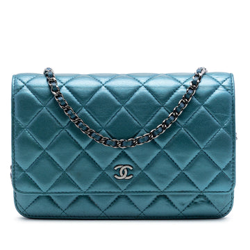 Chanel Wallet On Chain Quilted Lambskin