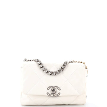 Chanel 19 Flap Bag Quilted Leather