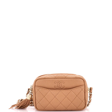 Chanel Coco Tassel Camera Case Quilted