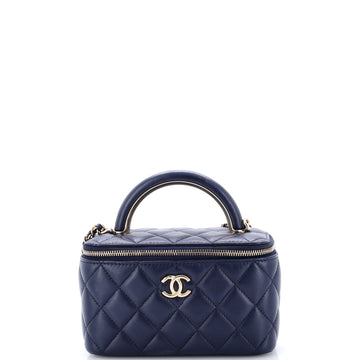 Chanel Charming Handle Vanity Case With