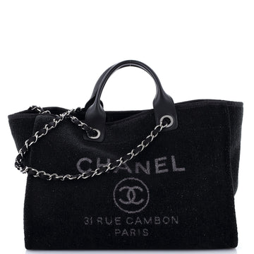 Chanel Deauville Tote Lurex Boucle