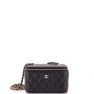 Chanel Classic Vanity Case With Chain