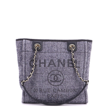 Chanel North South Deauville Tote Raffia