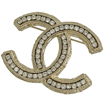 Chanel Cc Logo Brooch Metal