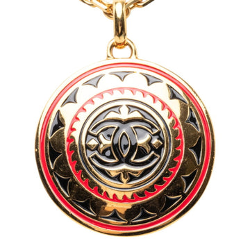 Chanel Cc Logo Chain Medal Pendant