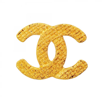 Chanel Cc Logo Brooch Metal