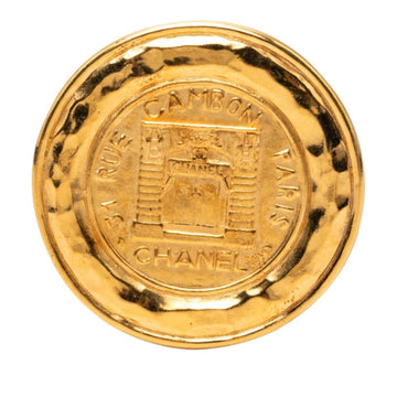 Chanel Vintage Cambon Brooch Metal