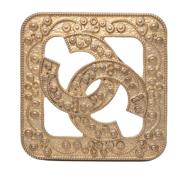 Chanel Cc Logo Brooch Metal
