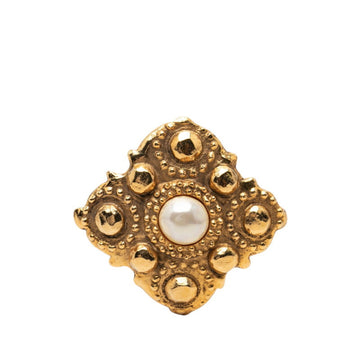 Chanel Vintage Diamond Shaped Brooch