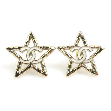 Chanel Earrings Gold-Tone Metal