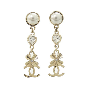 Chanel Earrings Gold-Tone Metal