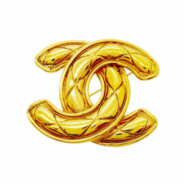 Chanel Cc Logo Brooch Metal