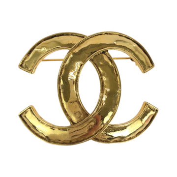 Chanel Cc Logo Brooch Metal