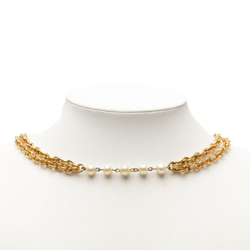 Chanel Vintage Chain Pendant Necklace