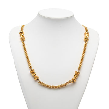 Chanel Vintage Pendant Necklace Gold