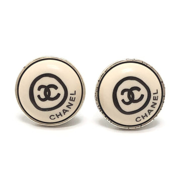 Chanel Cc Logo Clip-On Circle Earrings